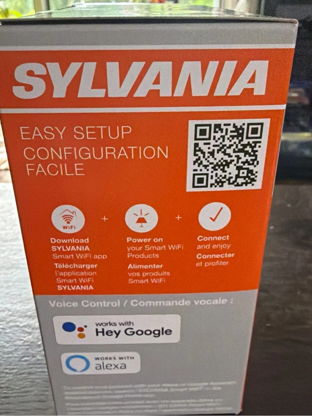 Sylvania SMART+ WiFi LED Light Strip Kit 6.5ft Full Color Tunable White New